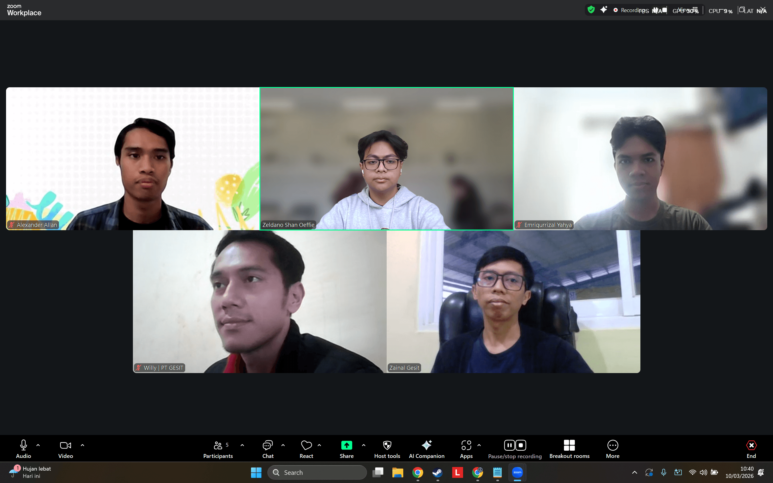 The interview with Gesit's team that shaped which four modules we actually built.